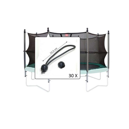 Importator unic BERG in Romania-Set elastice prindere plasa de siguranta (30 buc.)