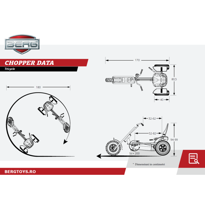 Importator unic BERG in Romania-Kart BERG  Chopper BF