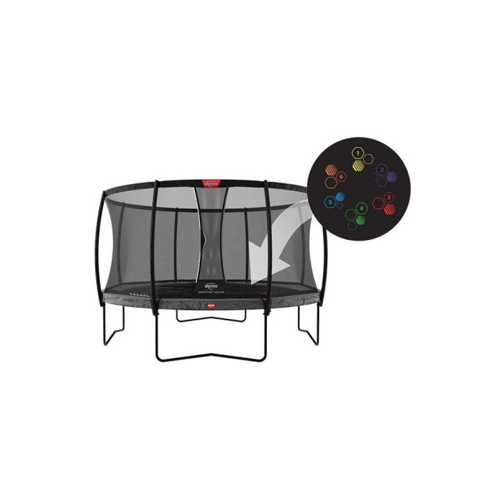 Trambulina Berg Champion Regular GRI Level cu plasa Deluxe 430