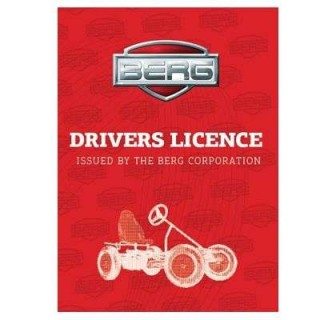 Importator unic BERG in Romania-Permis de conducere Berg driver license