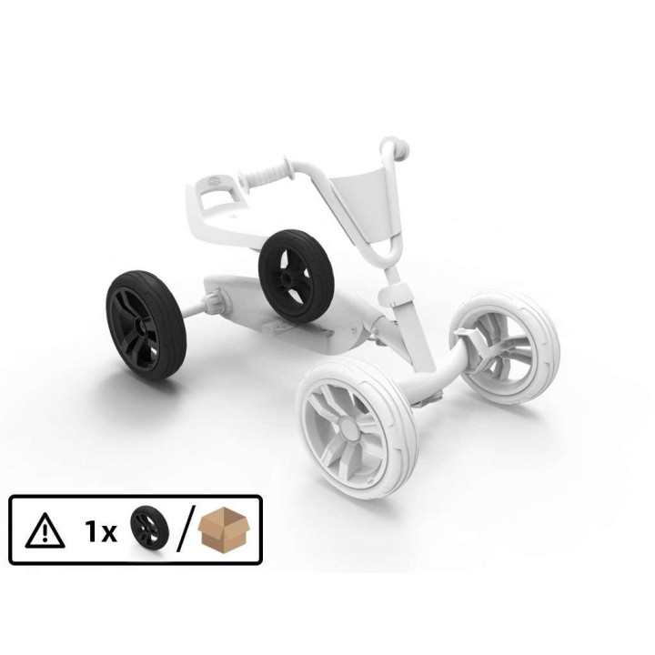 Roata spate  Kart  Buzzy Red-Neagra