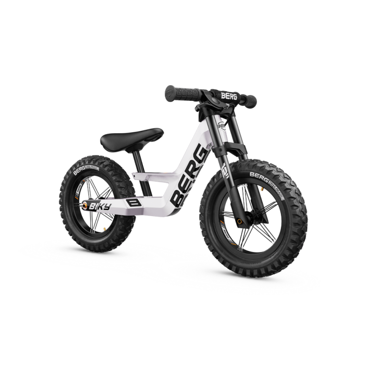 BERG Biky Cross White cu Frana de Mana